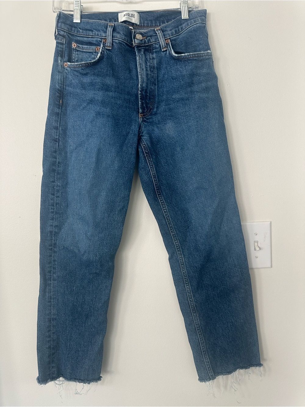 Agolde Kye Women’s Blue Jeans 27